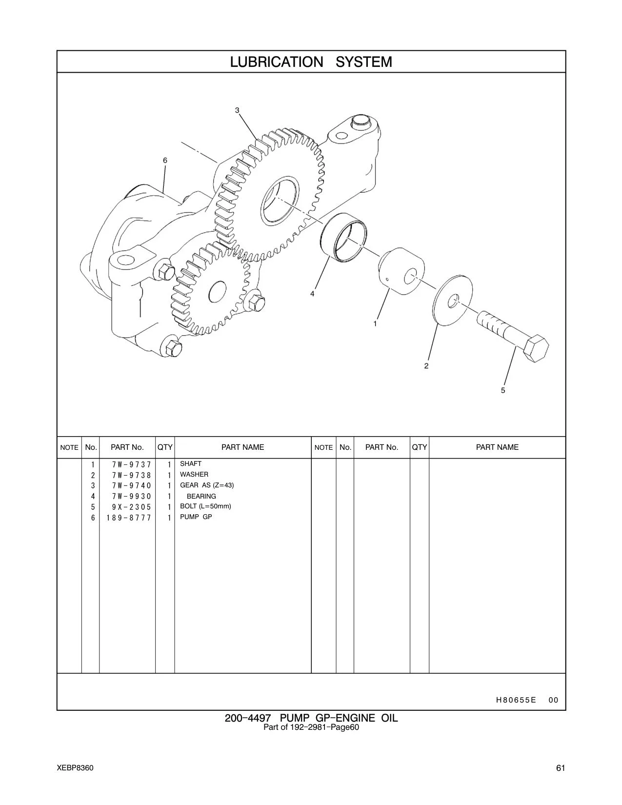 189-8777 - PUMPGP-ENGINE OIL