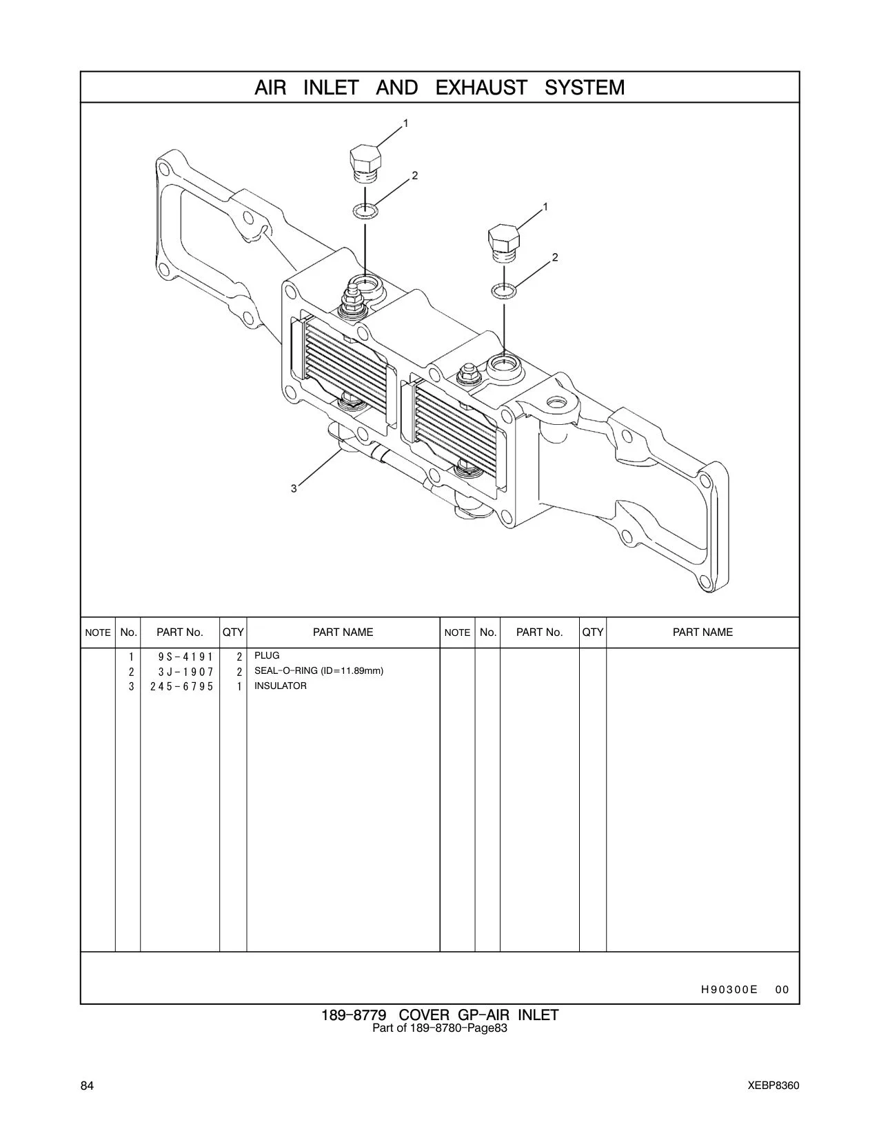 9S-4191 - PLUG-O-RING