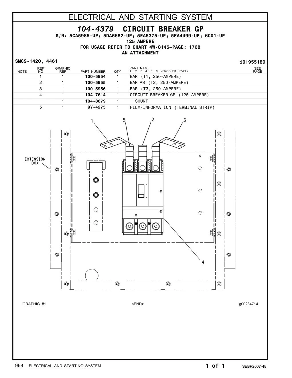 9Y-4275 - FILM-INFORMATION (TERMINAL STRIP)