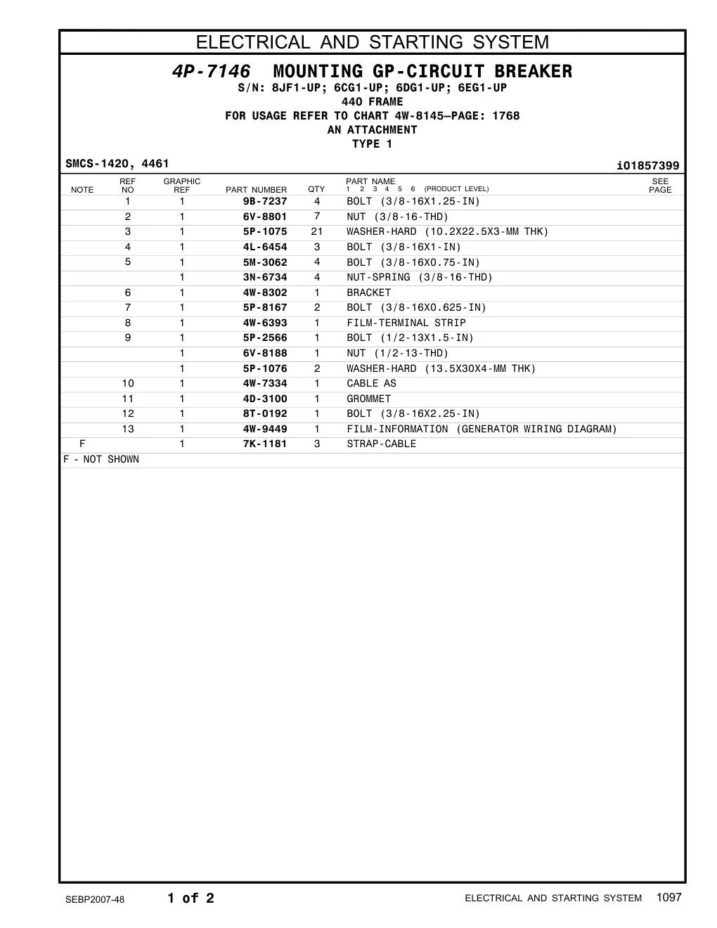 4W-7334 - CABLE AS