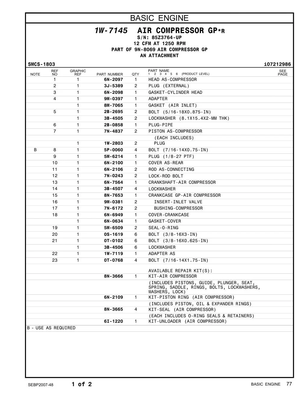 6N-6949 - COVER-CRANKCASE