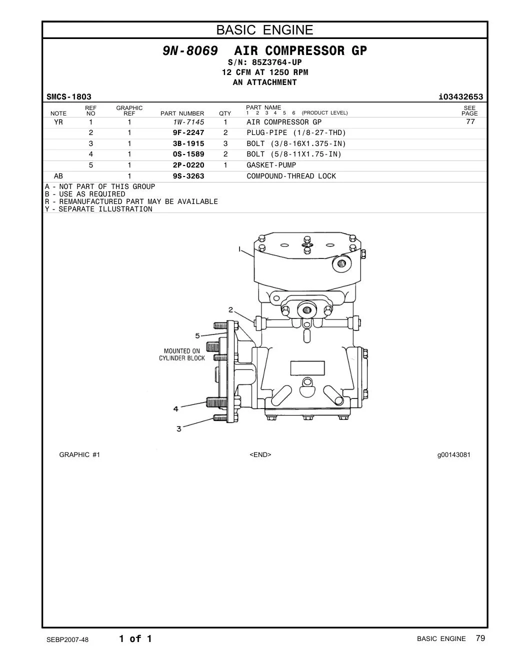9F-2247 - PLUG-PIPE