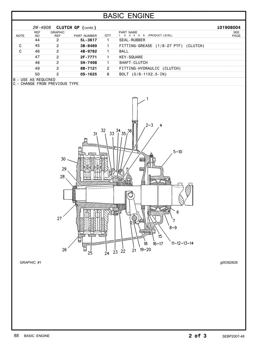 8B-7121 - FITTING-HYDRAULIC (CLUTCH)