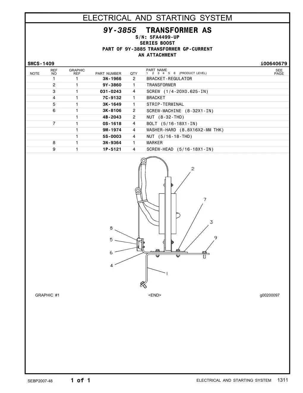 7C-9132 - BRACKET