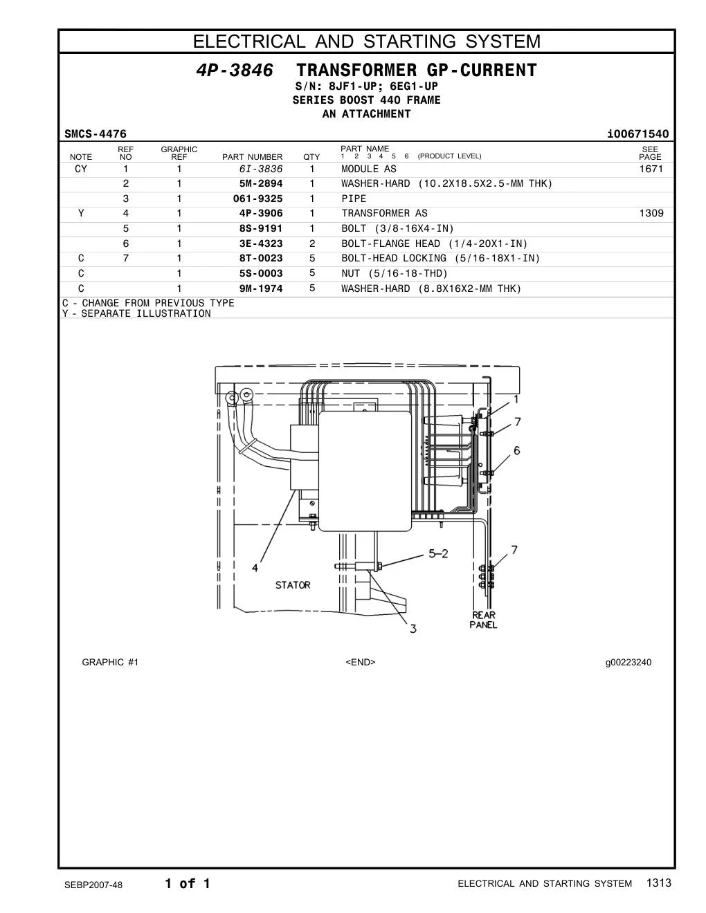 4P-3906 - TRANSFORMER AS
