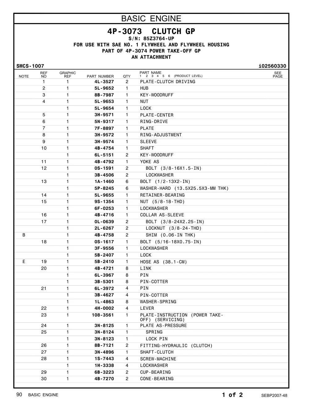 4B-7270 - CONE-BEARING
