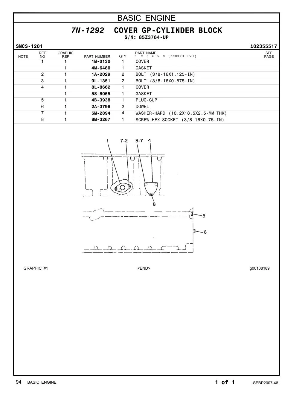 4M-6480 - GASKET