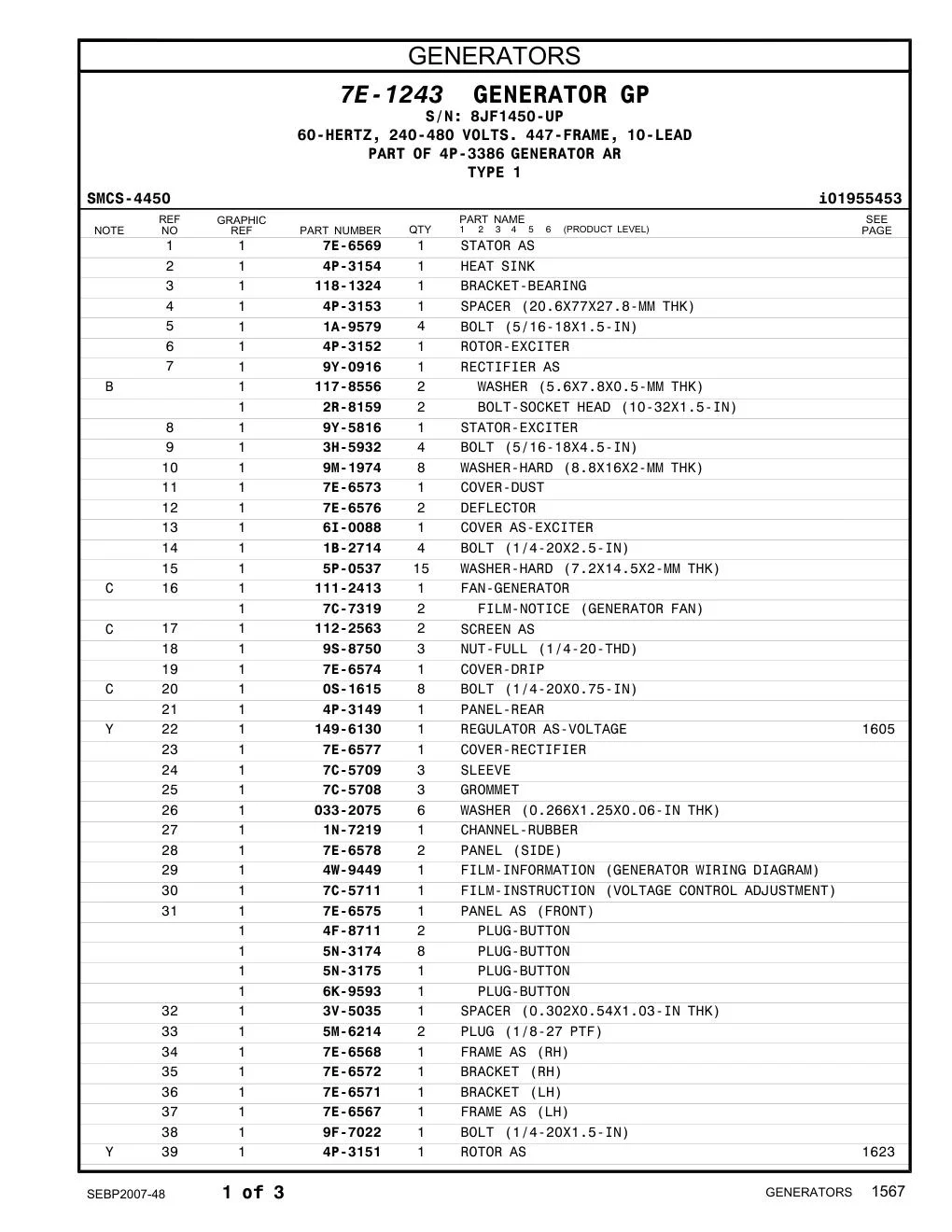 7C-7319 - FILM-NOTICE (GENERATOR FAN)
