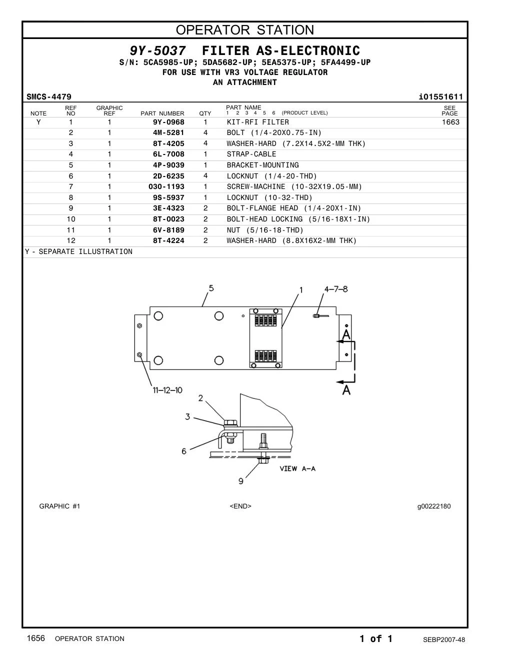 4P-9039 - BRACKET-MOUNTING