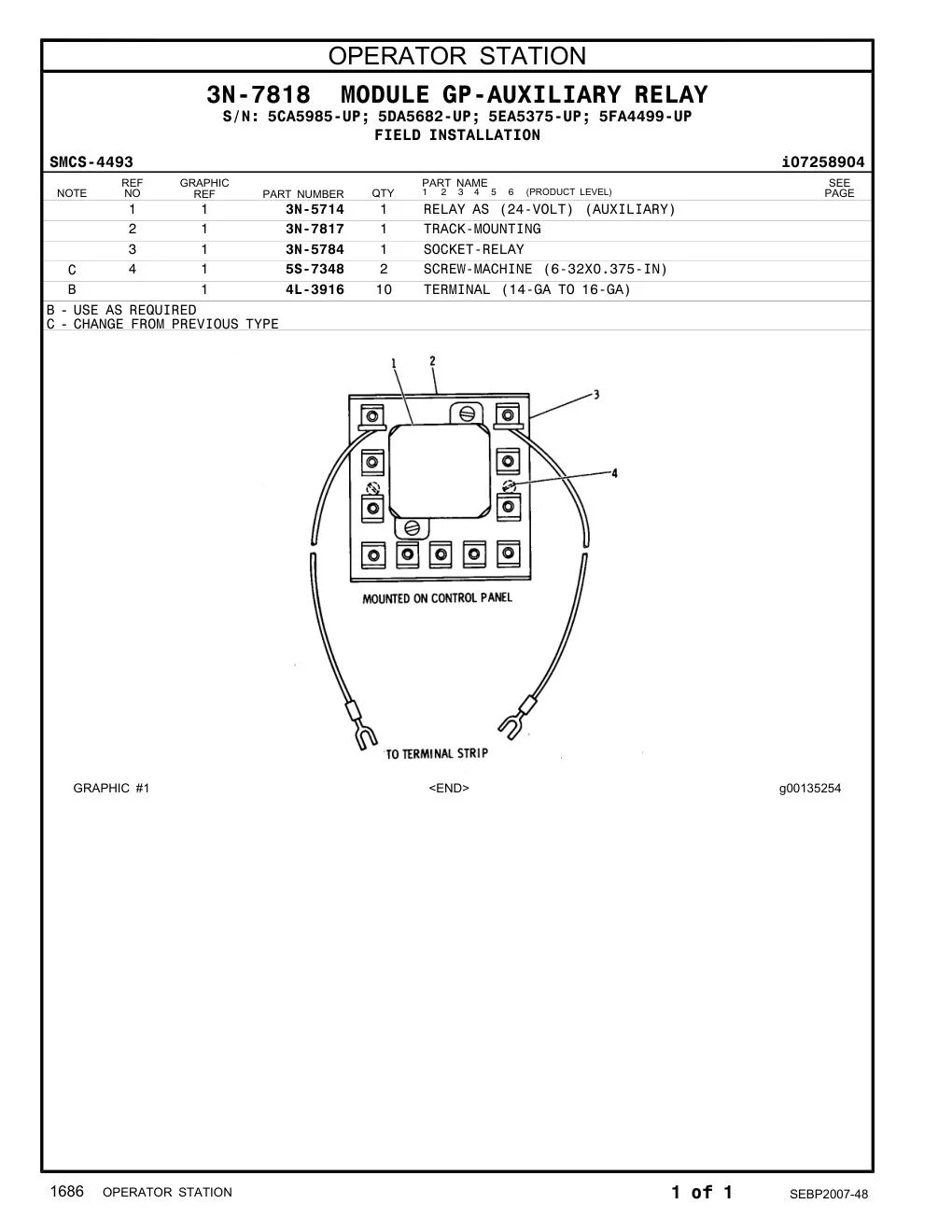 4L-3916 - TERMINAL (14-GA TO 16-GA)