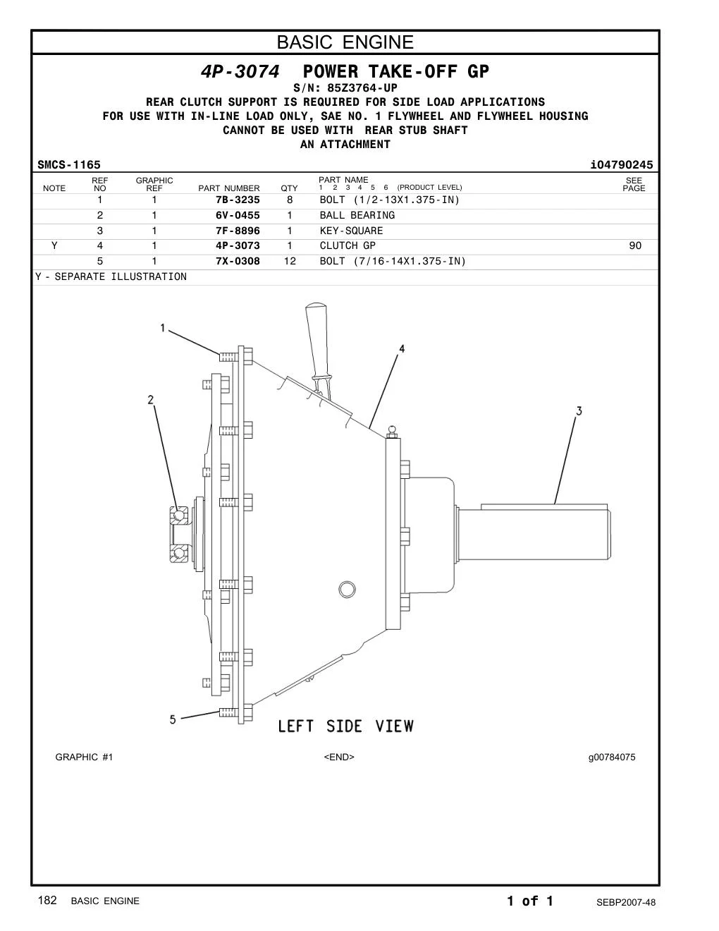 4P-3073 - CLUTCH GP