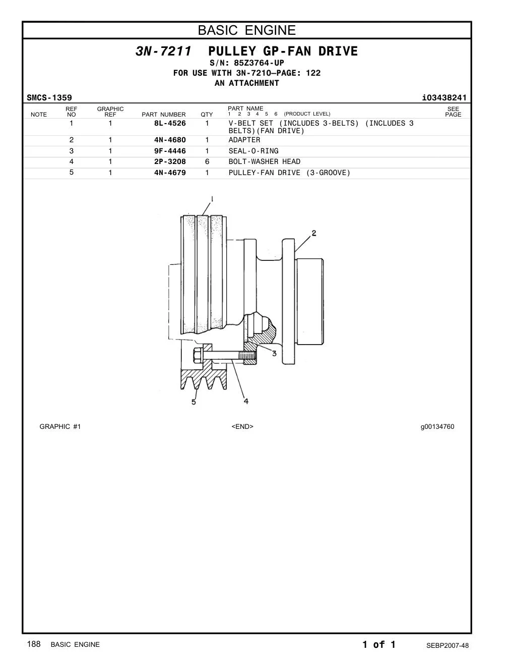 2P-3208 - BOLT-WASHER HEAD