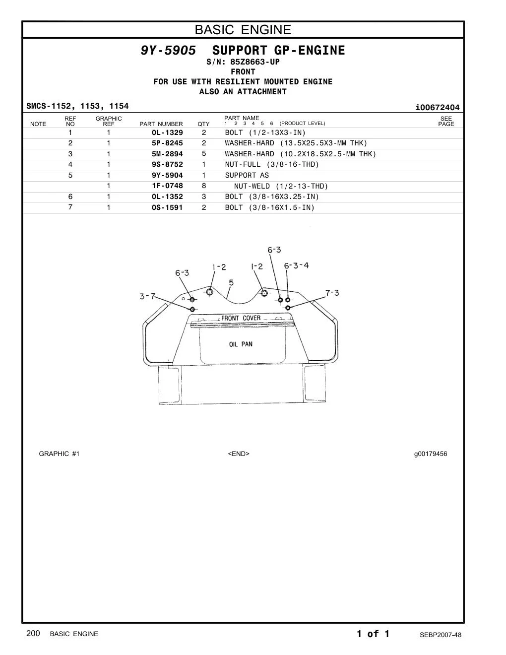 1F-0748 - NUT-WELD (1/2-13-THD)