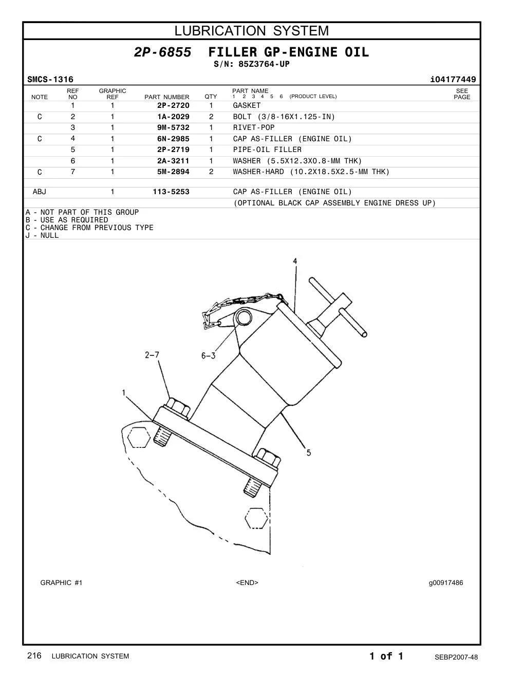 2P-2720 - GASKET