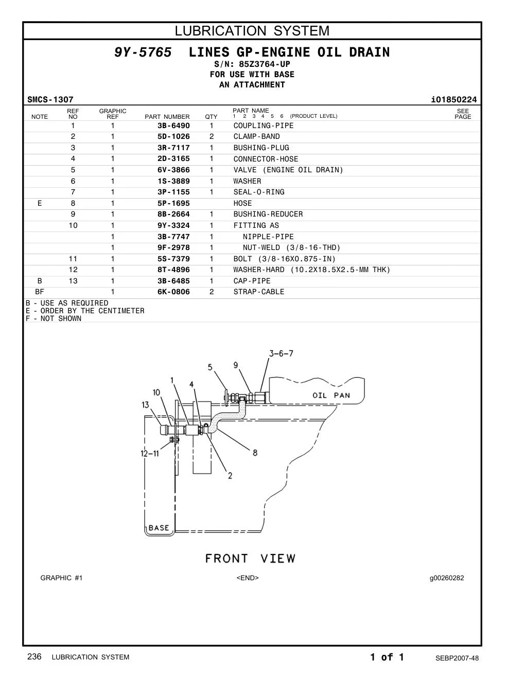 3B-6490 - COUPLING-PIPE