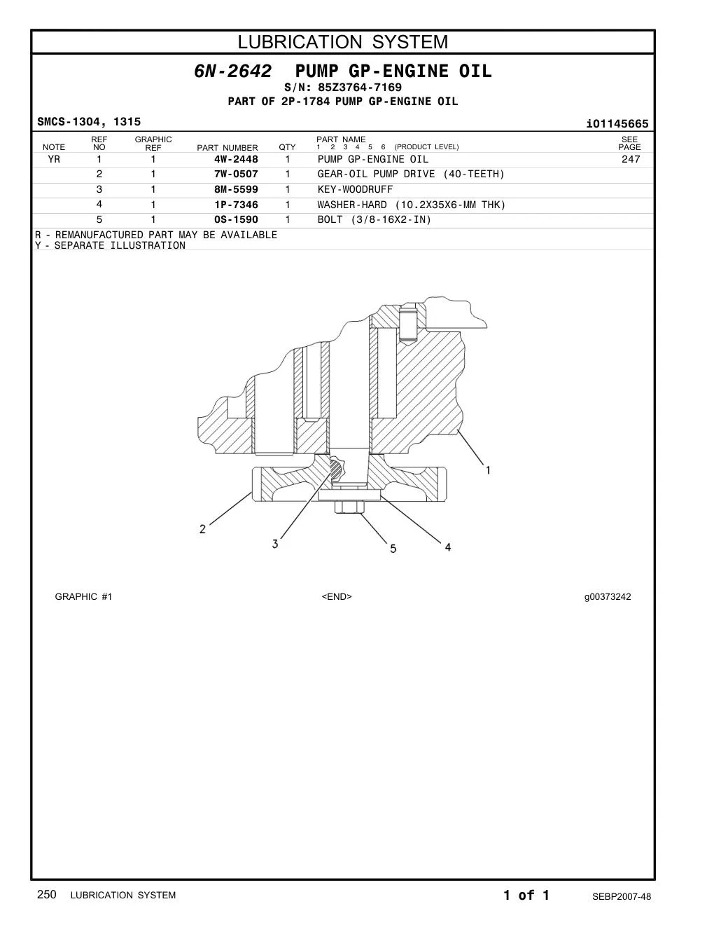 1P-7346 - WASHER-HARD (10.2X35X6-MM THK)