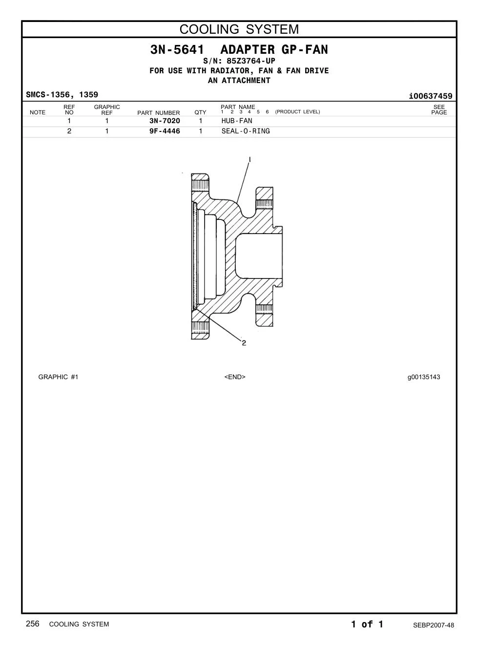 3N-7020 - HUB-FAN