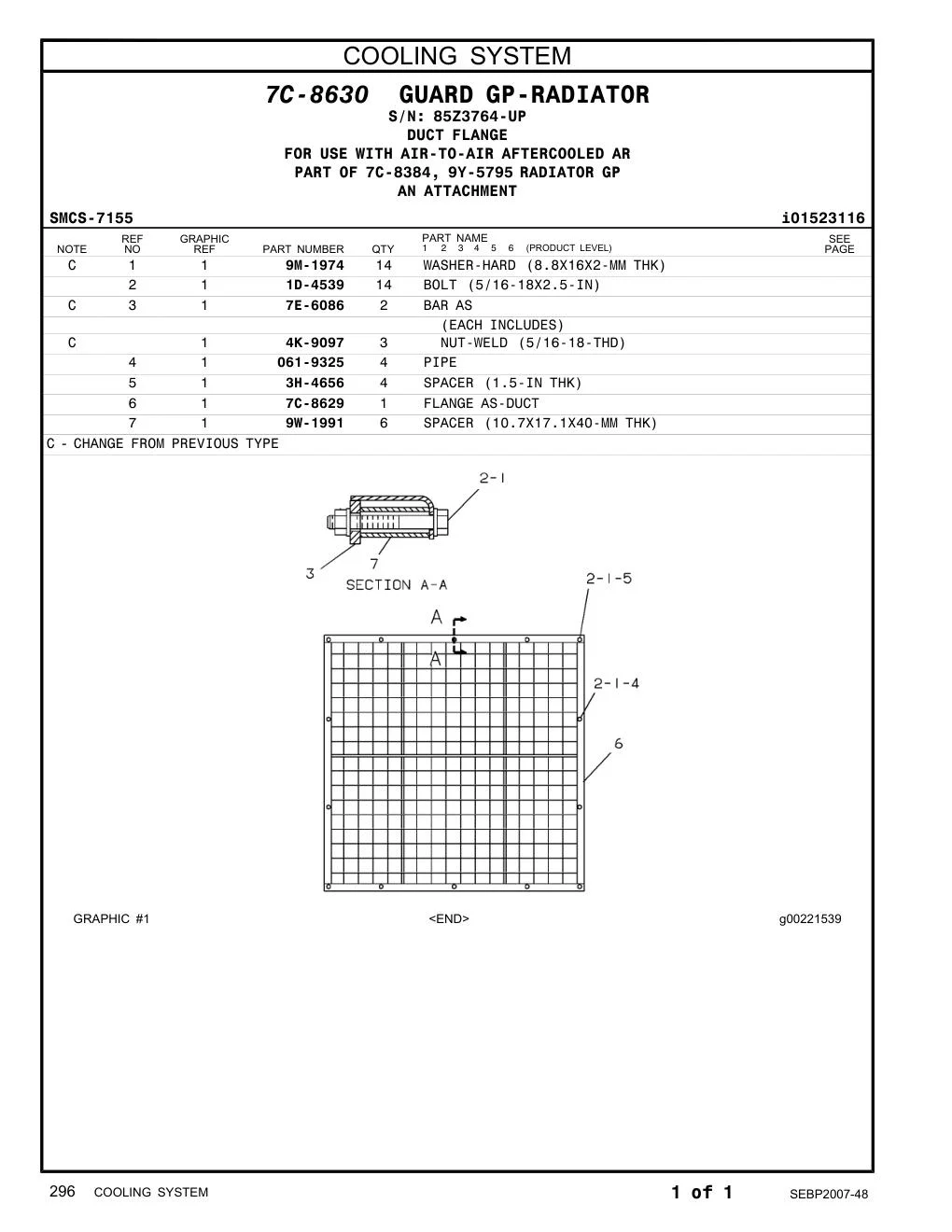 3H-4656 - SPACER(1.5-IN THK)