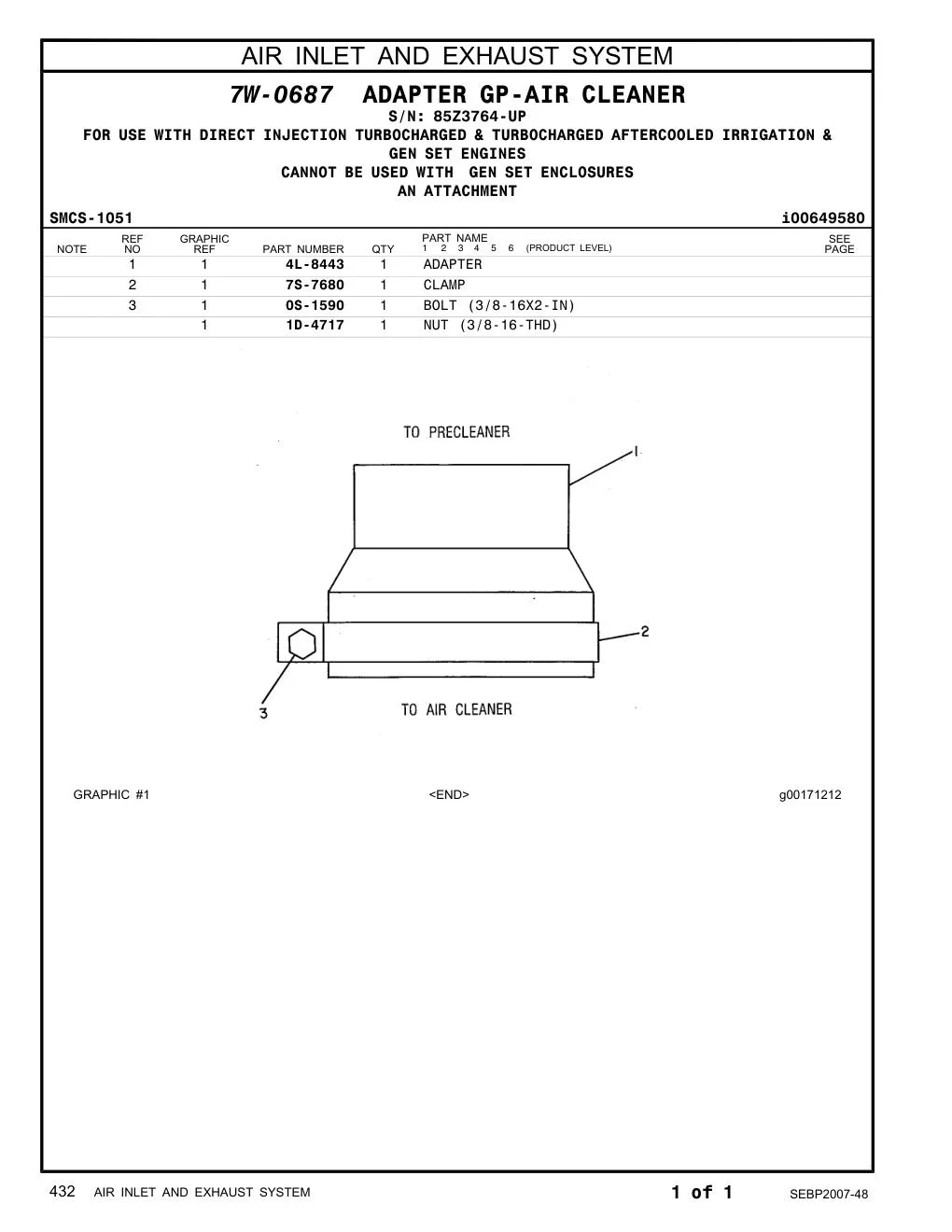 7S-7680 - CLAMP