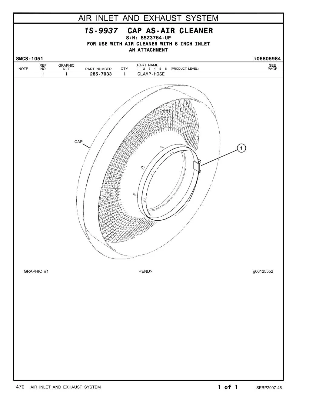 285-7033 - CLAMP-HOSE