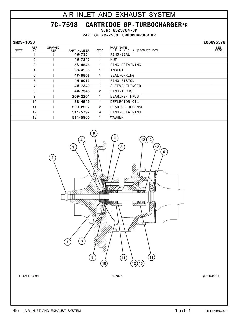 209-2201 - BEARING-THRUST