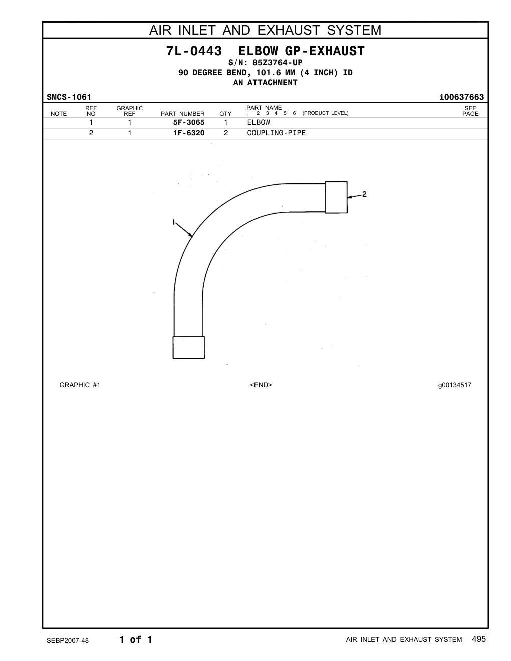 5F-3065 - ELBOW