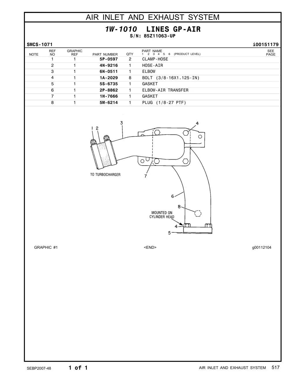 2P-8862 - ELBOW-AIR TRANSFER