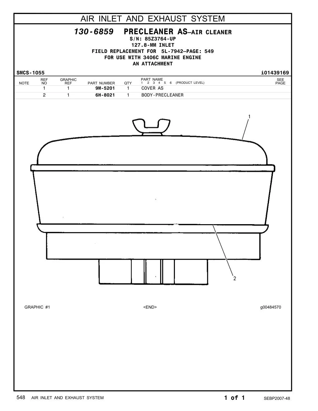 6H-8021 - BODY-PRECLEANER