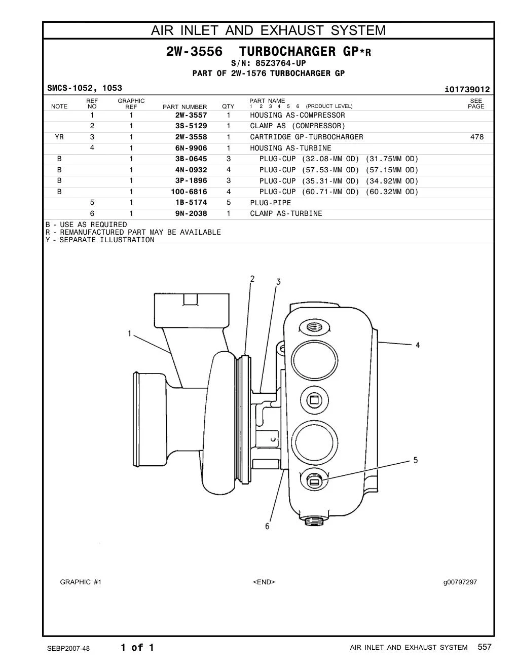 2W-3557 - HOUSING AS-COMPRESSOR