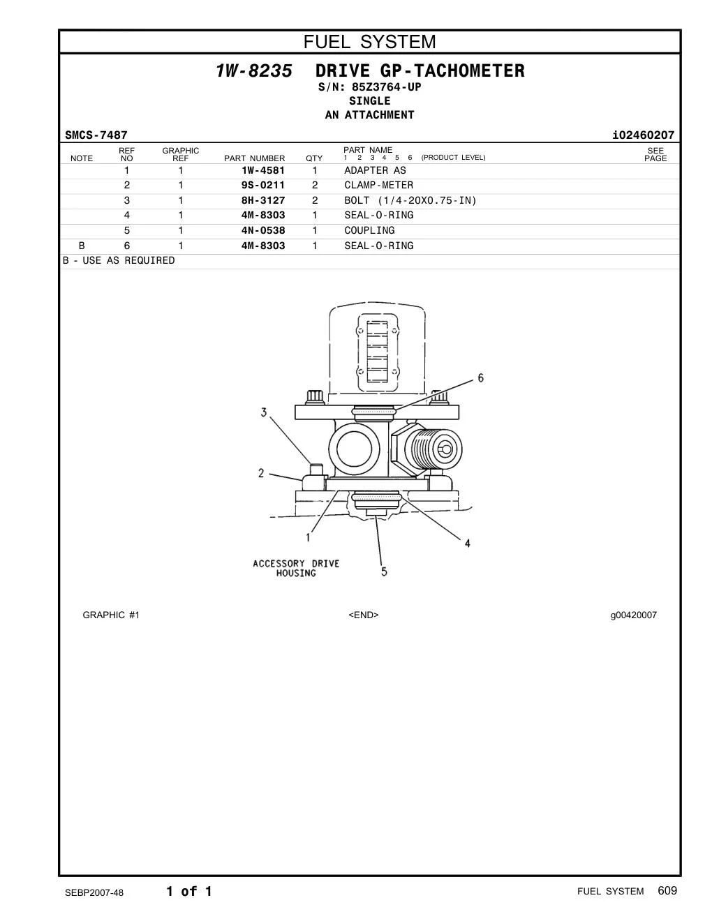 4M-8303 - SEAL-O-RING