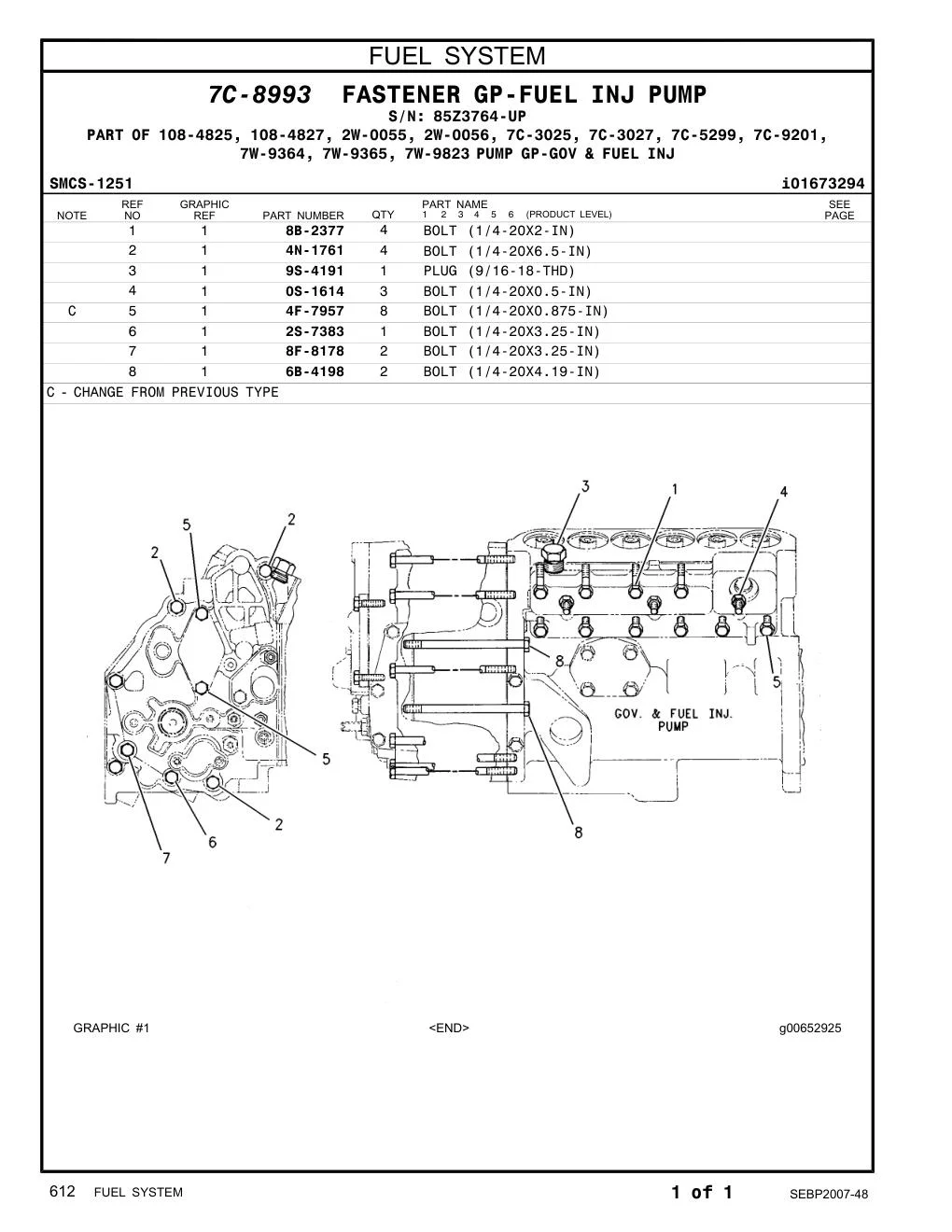 9S-4191 - PLUG-O-RING