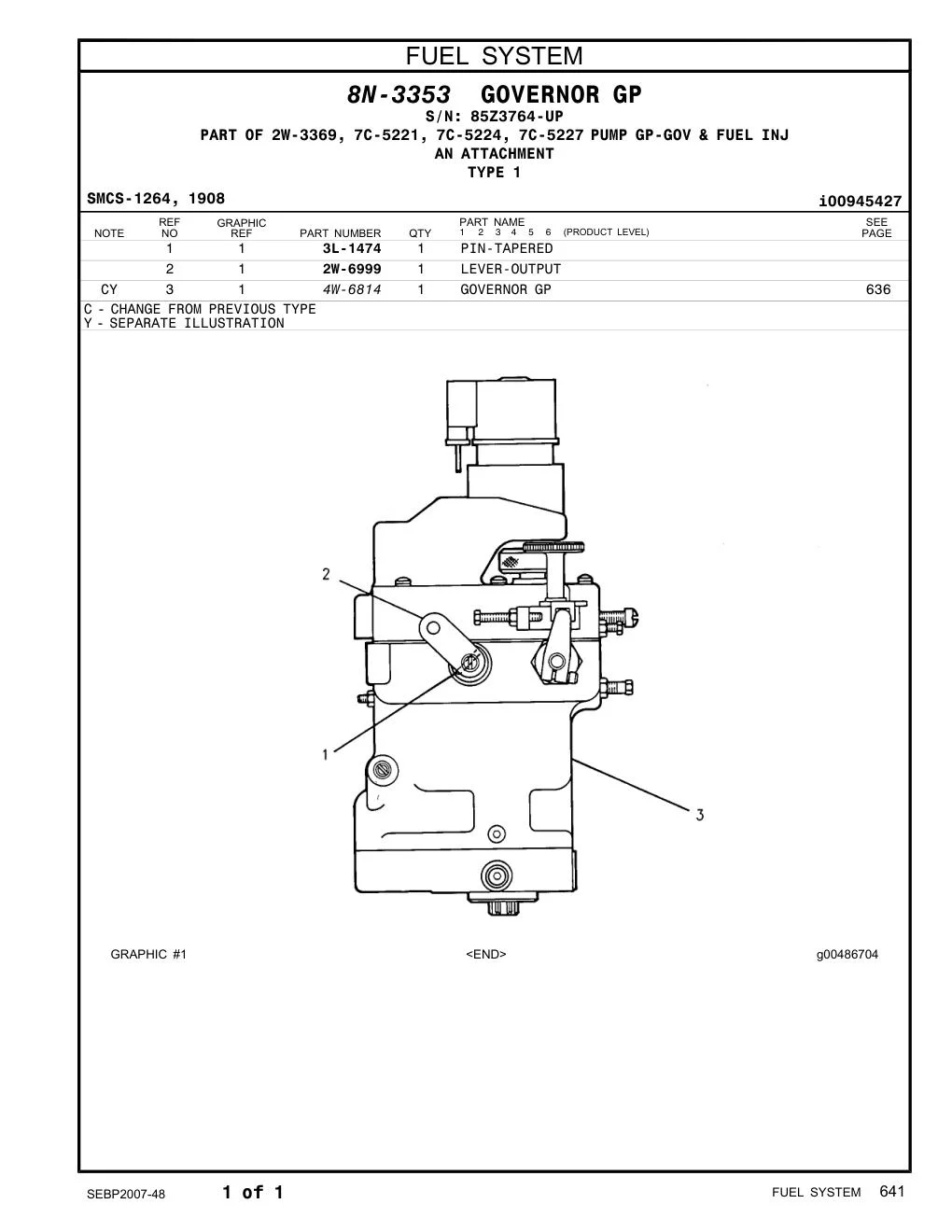 3L-1474 - PIN-TAPERED