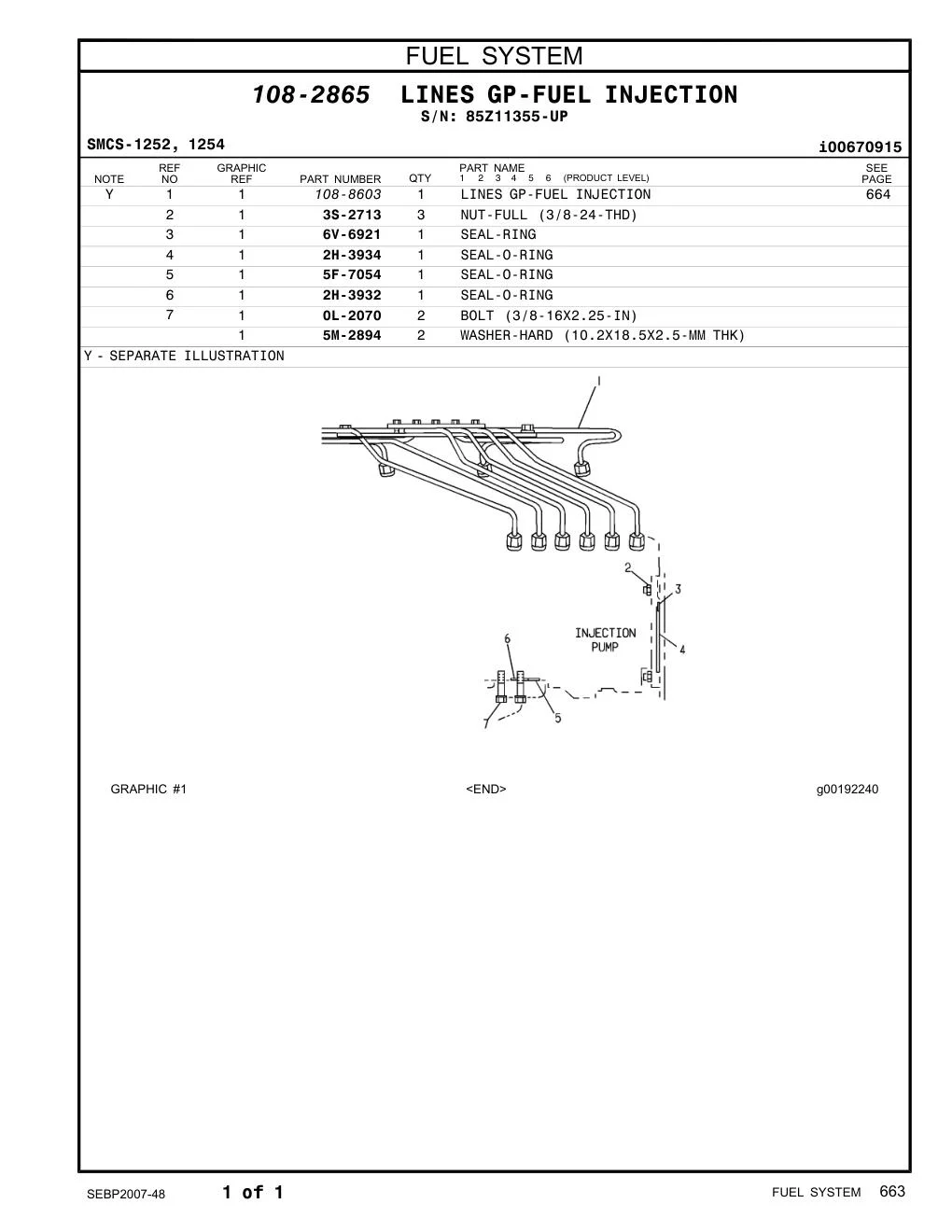 2H-3934 - SEAL-O-RING