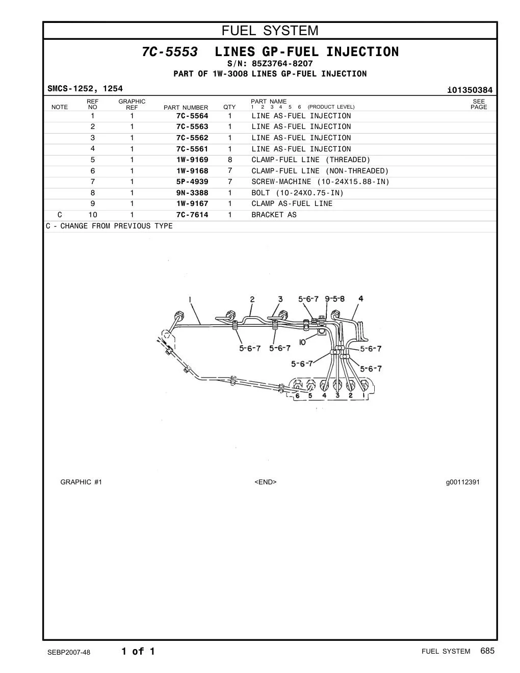 7C-5562 - LINE AS-FUEL INJECTION