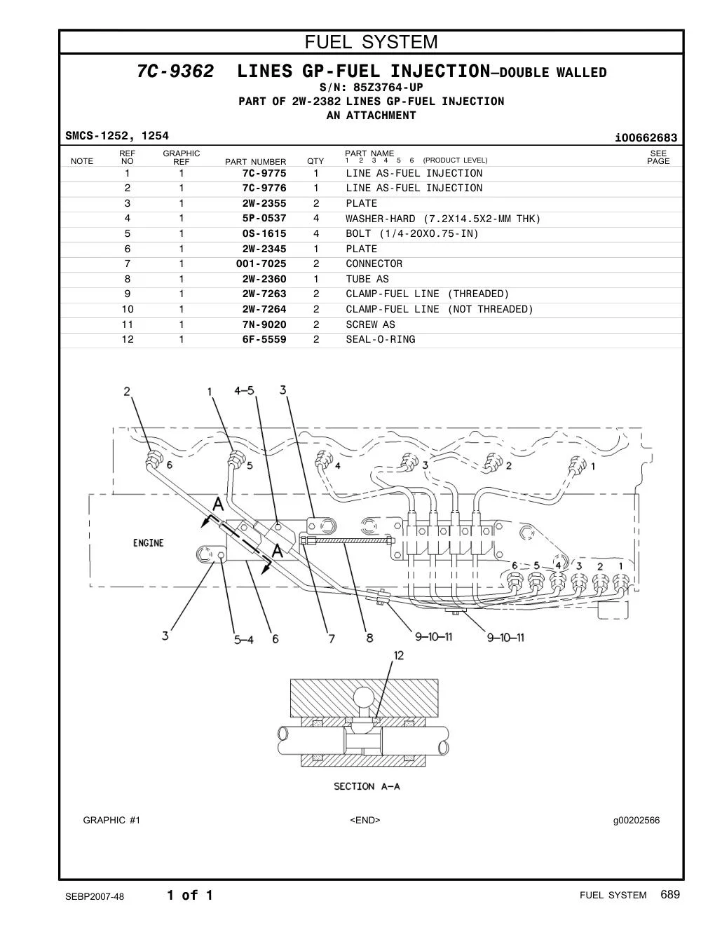 7C-9775 - LINE AS-FUEL INJECTION