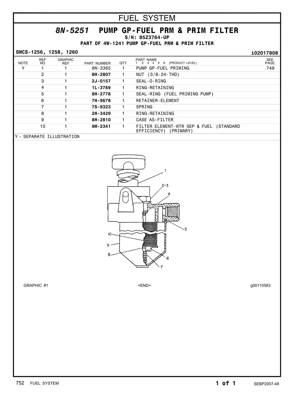 2J-0157 - SEAL-O-RING