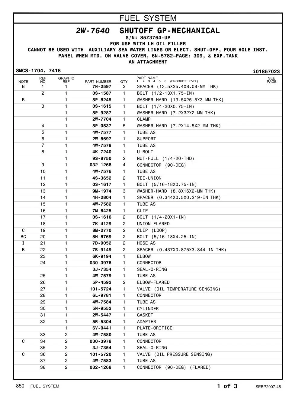 2W-8697 - SUPPORT