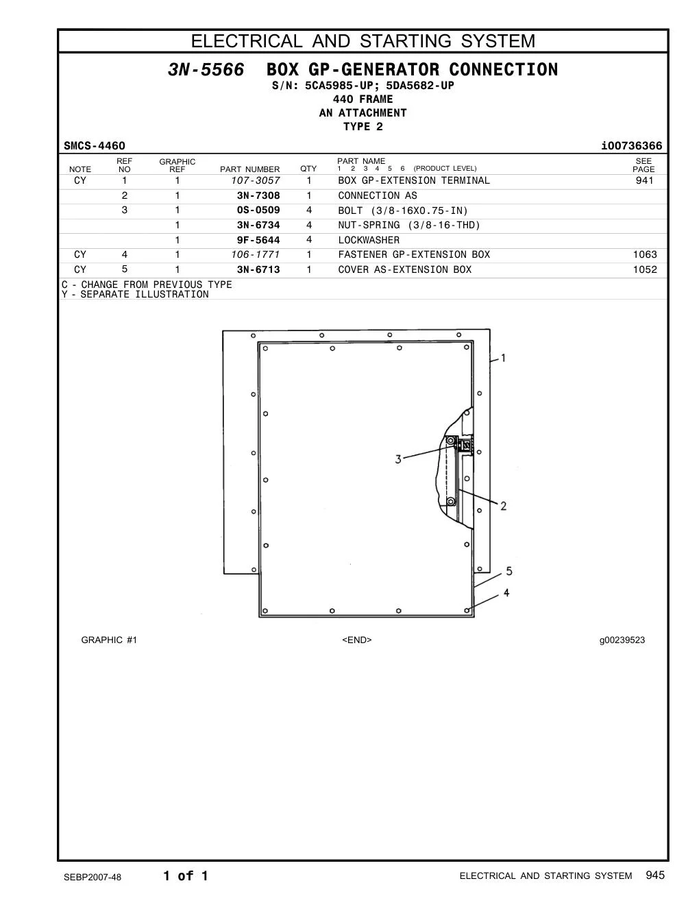 107-3057 - BOX GP-EXTENSION TERMINAL