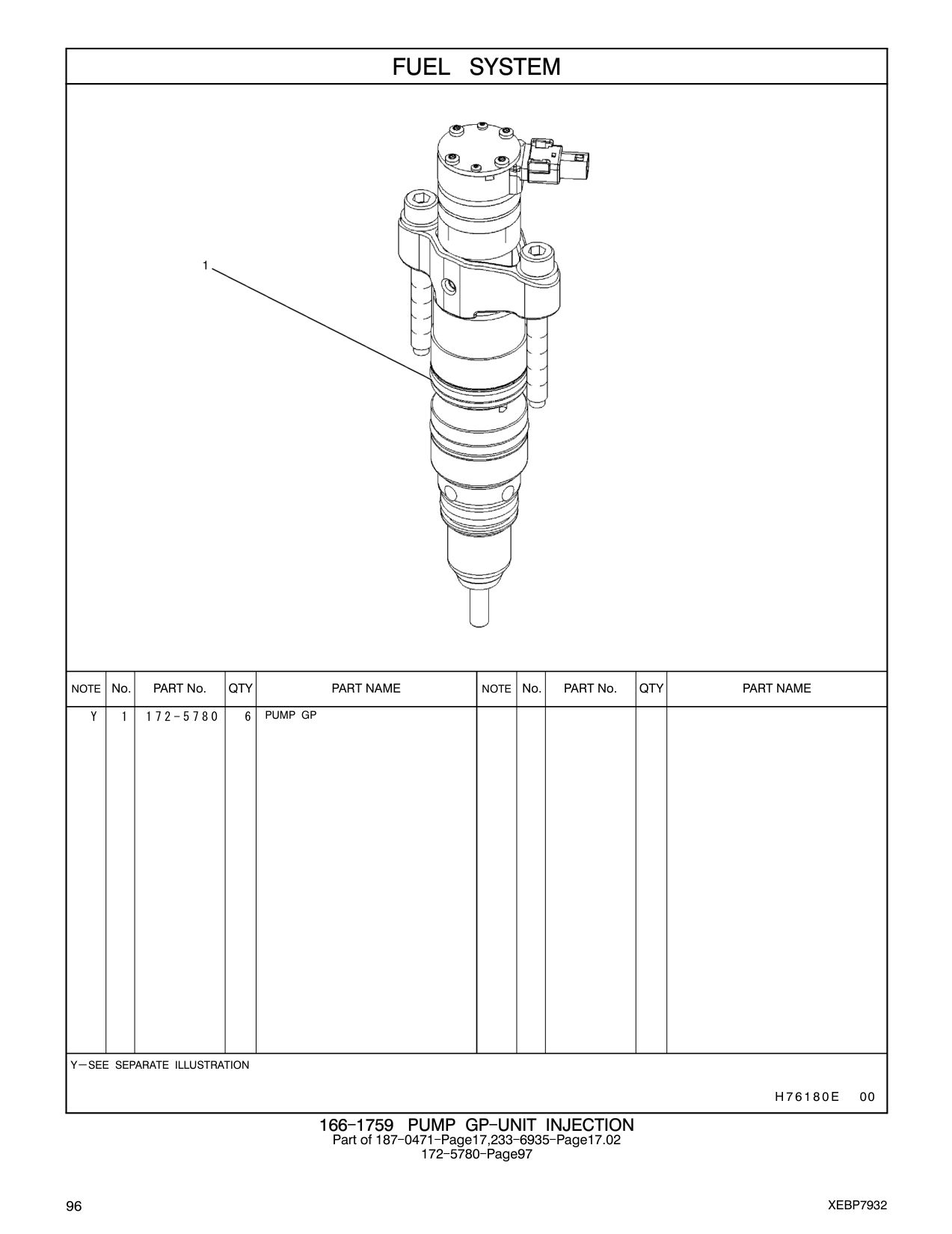 172-5780 - PUMP GP