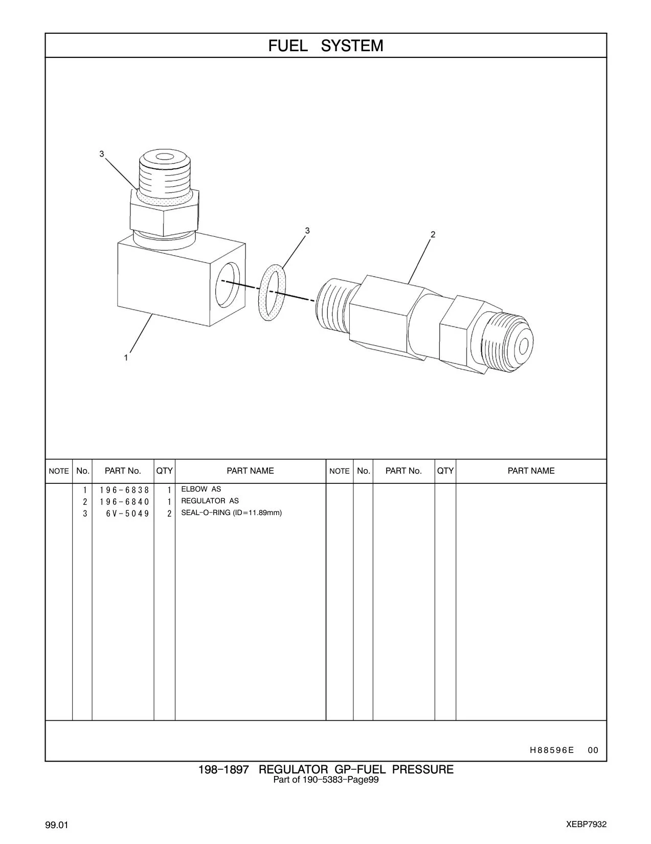 196-6840 - REGULATOR AS