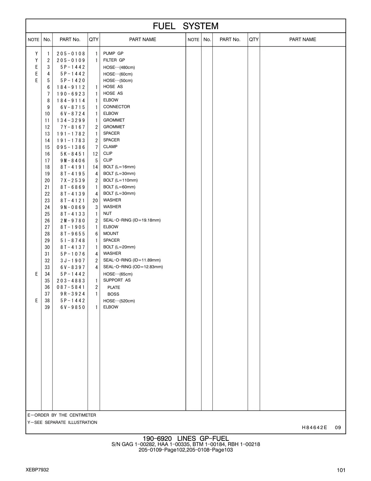 203-4883 SUPPORT AS CAT parts manual diagram