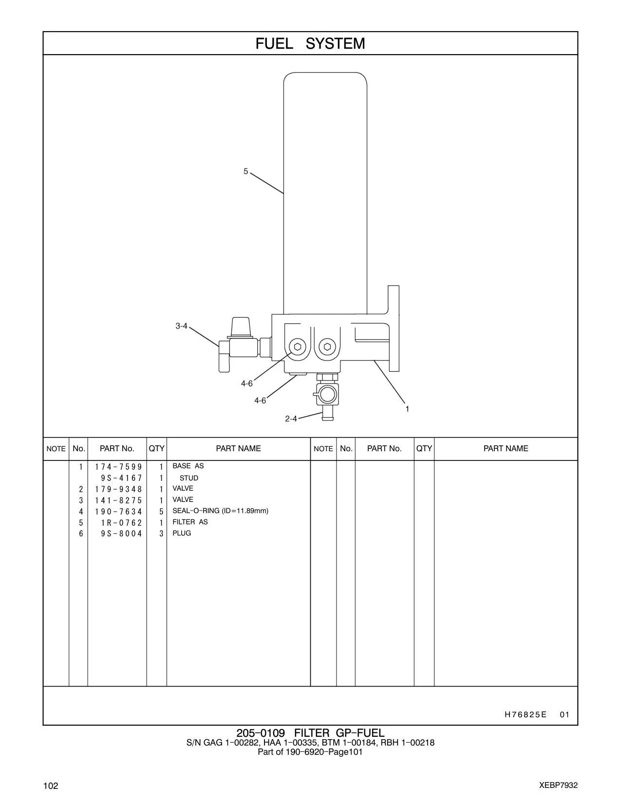 141-8275 - VALVE-DRAIN