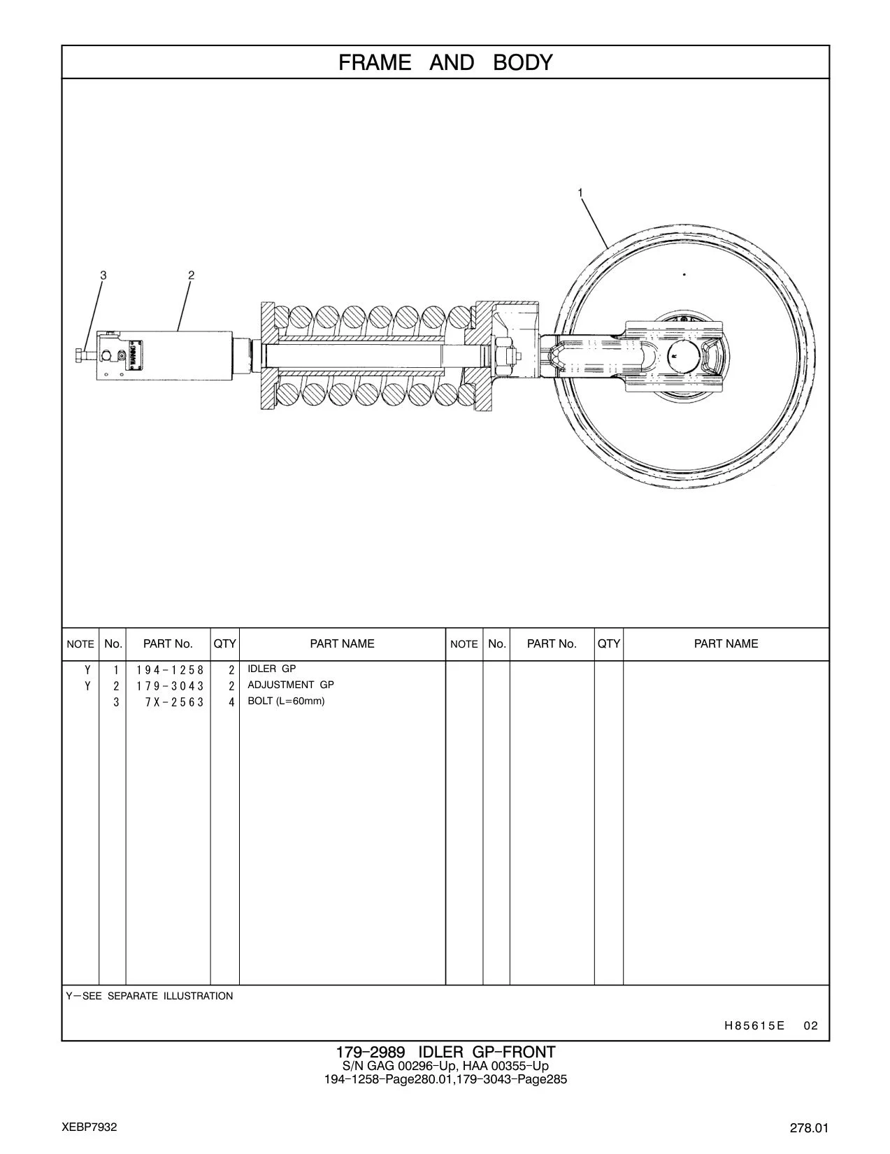 194-1258 - IDLER GP