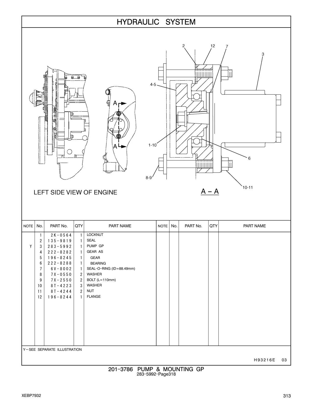 283-5992 - PUMP GP