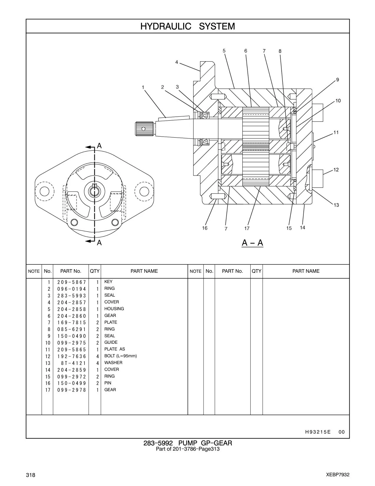 192-7636 - BOLT (L=95mm)