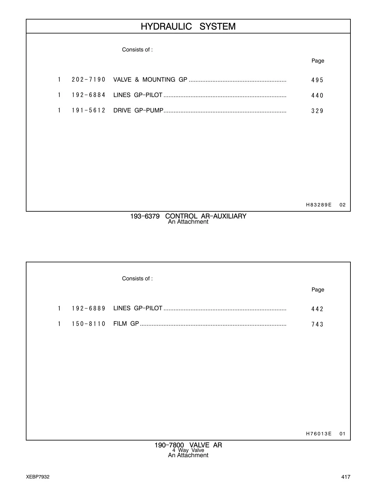 192-6889 - LINES GP-PILOT