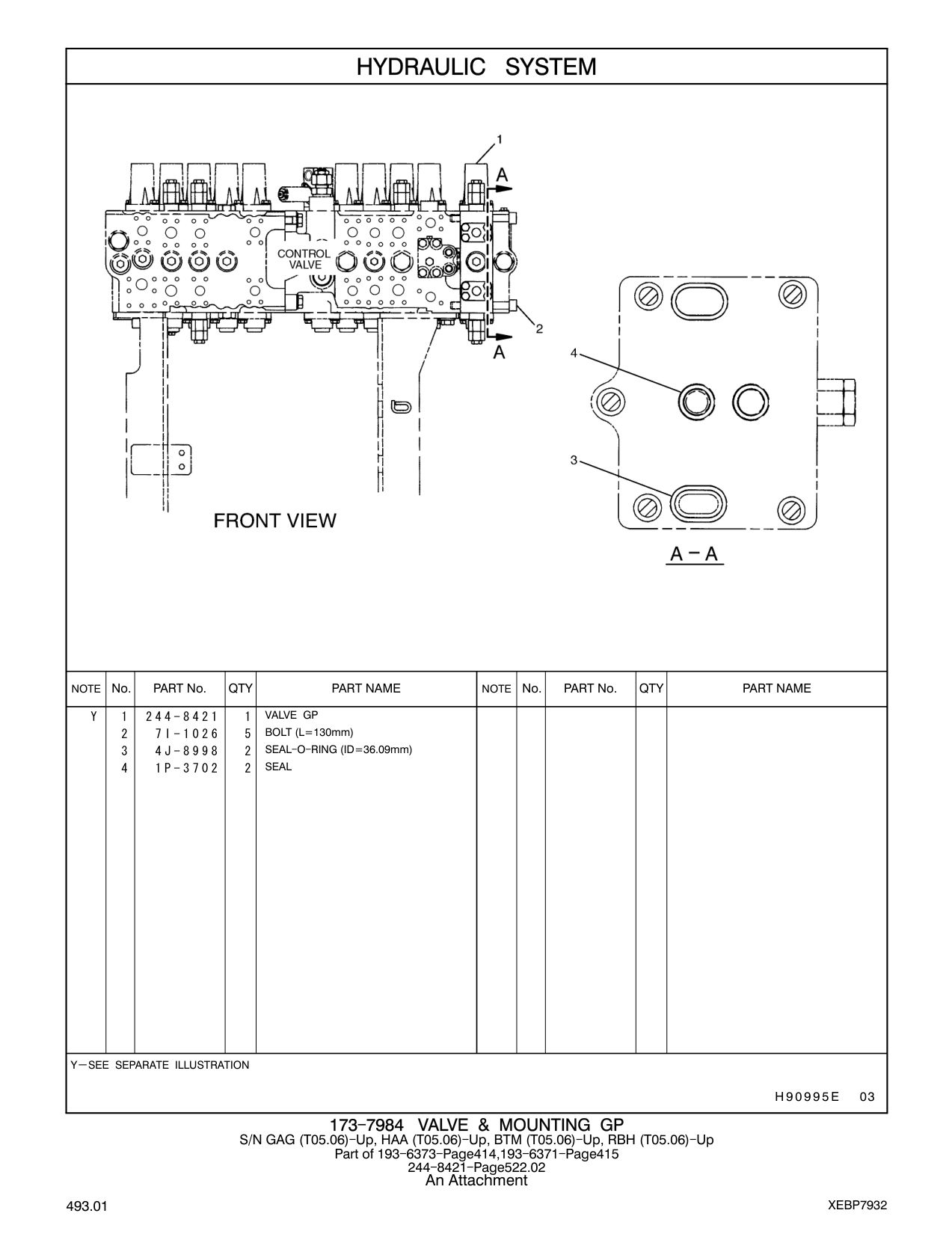 244-8421 - VALVE GP
