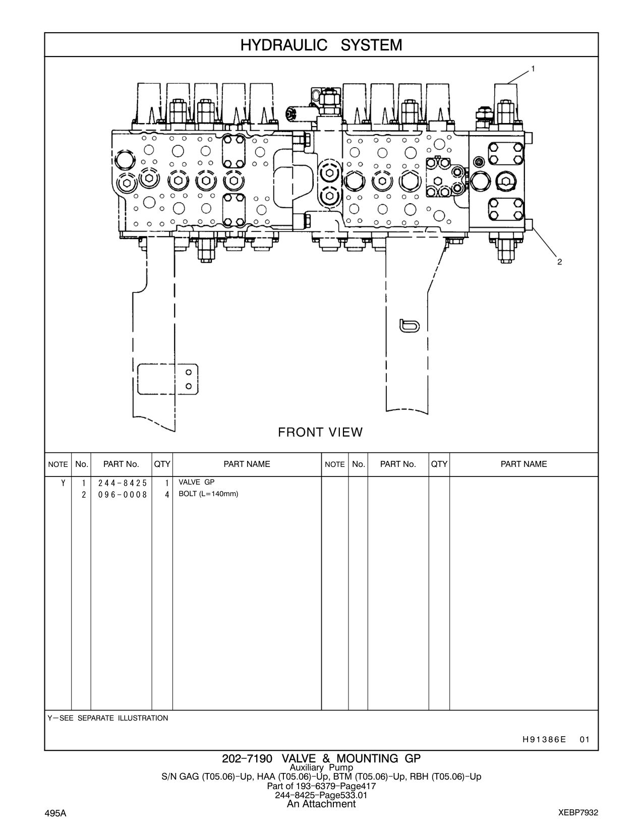 244-8425 - VALVE GP