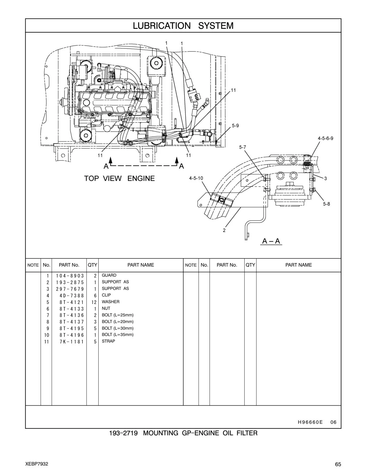 8T-4136 - BOLT (L=25mm)