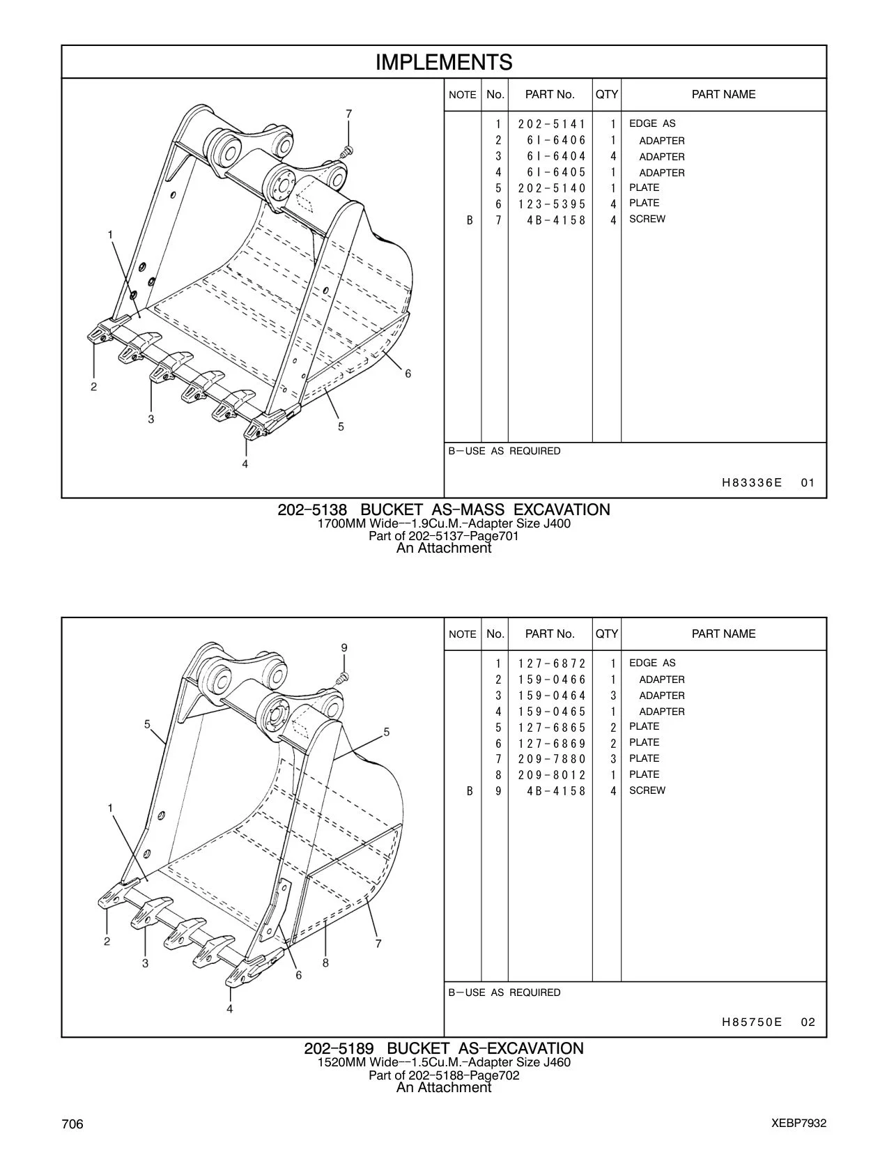 127-6865 PLATE CAT parts manual diagram